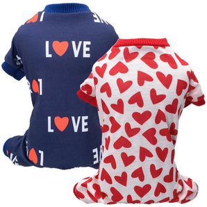 Pajamas Heart Print
